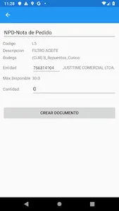 Justtime Stock screenshot 1