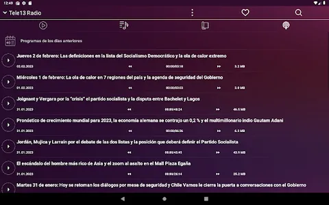 My Radio Online - Chile screenshot 11