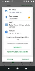 Parking Las Condes screenshot 2