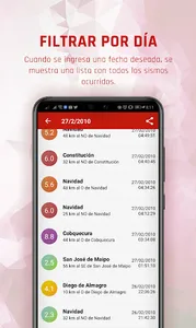 Sismos Chile PRO screenshot 8