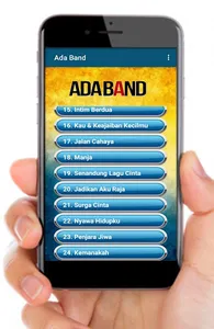 Ada Band Playlist screenshot 1