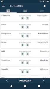 Poeng for Eliteserien - Norge screenshot 0