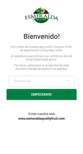 Esmeralda compra de limón screenshot 1