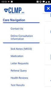 CLMP Online Consultations screenshot 1