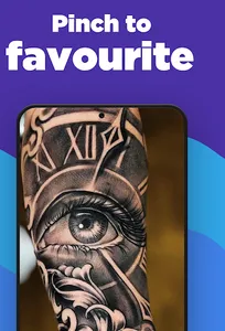 Clock Tattoo Designs screenshot 4
