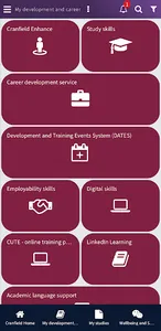 MyCranfield screenshot 1