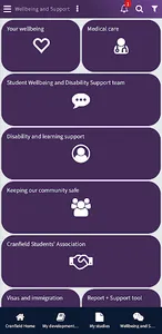 MyCranfield screenshot 3