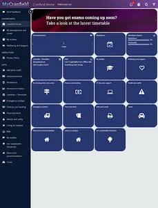 MyCranfield screenshot 4