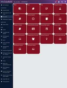 MyCranfield screenshot 6