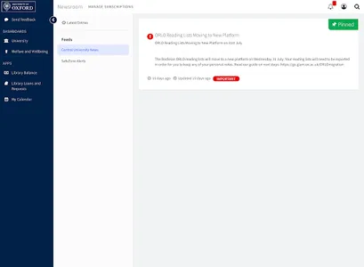 MyOxford University screenshot 6