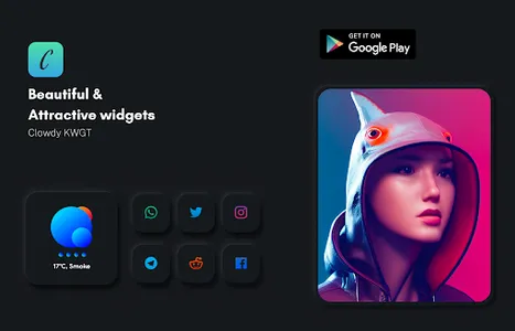 Clowdy KWGT screenshot 3