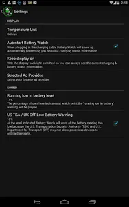 Battery Watch - Voice Alerts screenshot 12