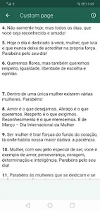 feliz dia da mulher screenshot 5