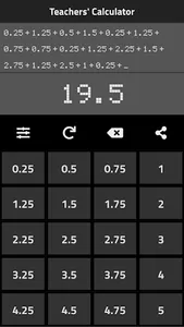 Teachers' calculator -Tests sc screenshot 6