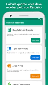 Calcular Rescisão Trabalhista screenshot 0