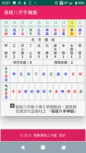 易經八字Four Pillars screenshot 2