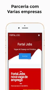 Fortal JOBS - Vagas de Emprego screenshot 3