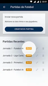 Placar Club screenshot 1