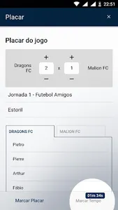 Placar Club screenshot 2