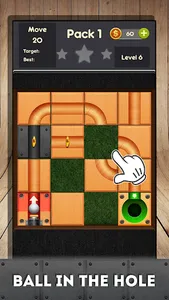 Rolling ball - slide puzzle screenshot 10