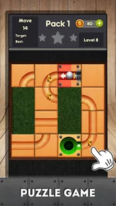 Rolling ball - slide puzzle screenshot 11