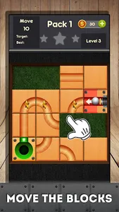 Rolling ball - slide puzzle screenshot 20