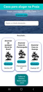 Casa para alugar na praia screenshot 0