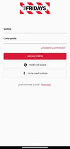 Friday's App screenshot 1