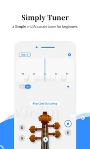 Simply Tuner - Violin, Cello & screenshot 0