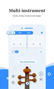 Simply Tuner - Violin, Cello & screenshot 1