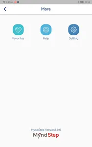 MyndStep screenshot 3