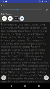 Bible French screenshot 2
