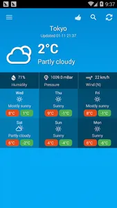 Weather Japan screenshot 0