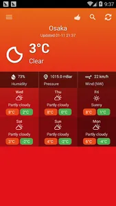 Weather Japan screenshot 2