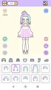 Pastel Avatar Maker: Magical P screenshot 0