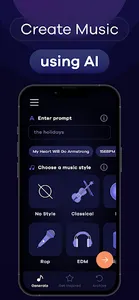 AI Music Generator - Melodia screenshot 1