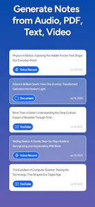 AI Note Taker - NotebookAI screenshot 1