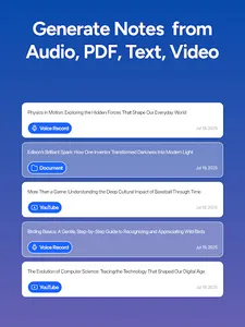 AI Note Taker - NotebookAI screenshot 8