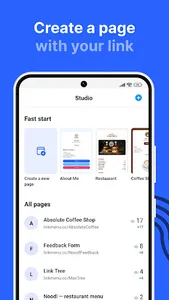 LinkMenu: Build link in bio screenshot 0