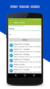 BitWire: Torrent Downloader screenshot 1
