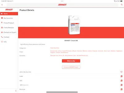 BRANDT Ag Product Finder screenshot 10