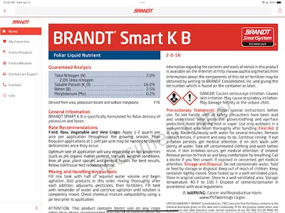 BRANDT Ag Product Finder screenshot 11