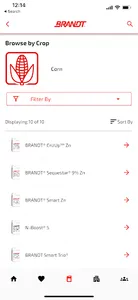 BRANDT Ag Product Finder screenshot 2