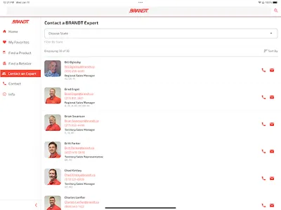 BRANDT Ag Product Finder screenshot 20