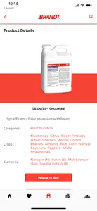 BRANDT Ag Product Finder screenshot 3