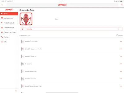 BRANDT Ag Product Finder screenshot 9
