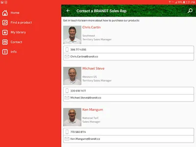 BRANDT Turf Product Finder screenshot 13