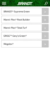 BRANDT Turf Product Finder screenshot 4