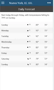 WeatherApp screenshot 3