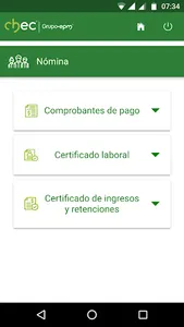 Chec Móvil screenshot 3